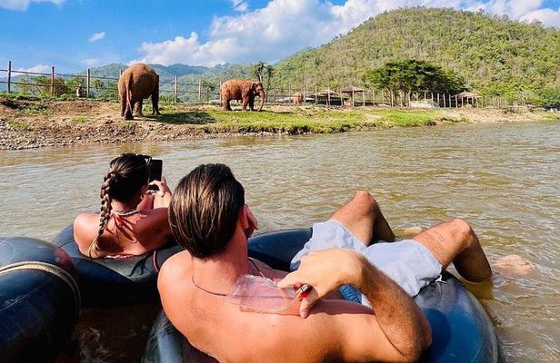 Chiang Mai Sticky Waterfall River Tubing and Waterfall Slide