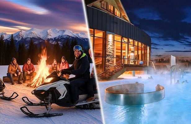 Krakow: Zakopane Snowmobiles, Tasting & Hot Springs Fun Day Tour