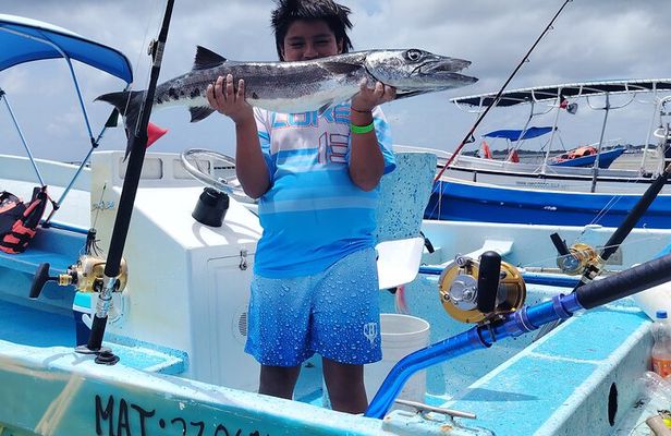 Fishing and snorkeling on the costa maya 4 hours
