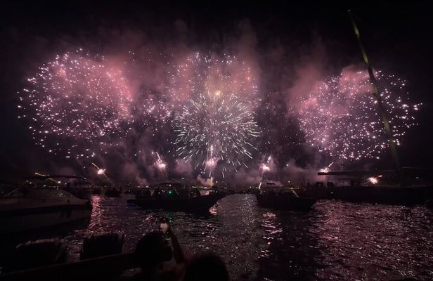 Fireworks and sunset Catamaran Cruise - Black Sail