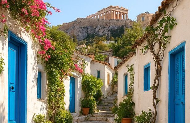 Walking Tour of Athens Highlights Pnyx to Plaka and Anafiotika 