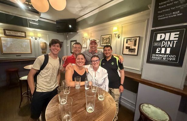 Historic Pubs of the City of London with a Beer in each bar