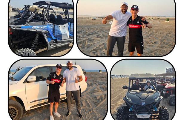 Doha Qatar ATV Quad Bike Buggy Dune Bashing and Camel Ride 