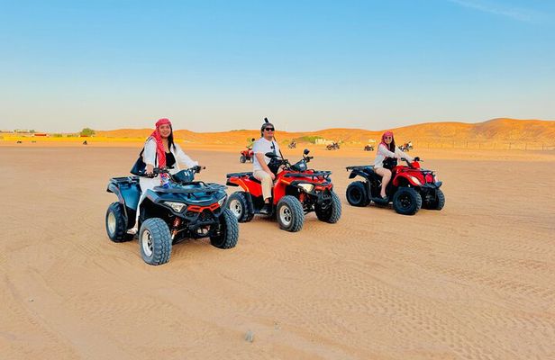 ViP Desert Safari Dubai, Free Pick-Drop - 5* BBQ & Buffet Dinner