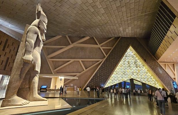 Night Tour at the Grand Egyptian Museum with dinner