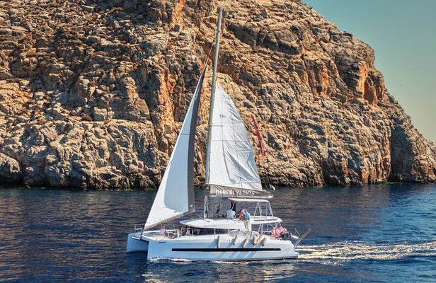 All-inclusice Catamaran Day Cruise from Hersonissos to Dia Island