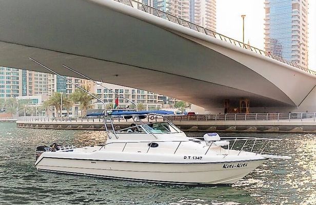Private Yacht Cruise Dubai Marina (31FT-35FT) Luxury Charter
