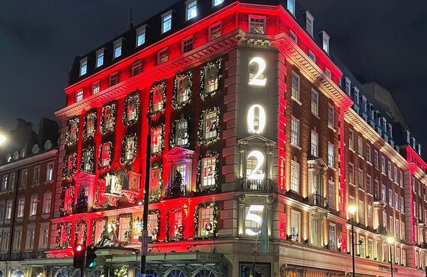 London Christmas Lights Tour By Private Black Taxi