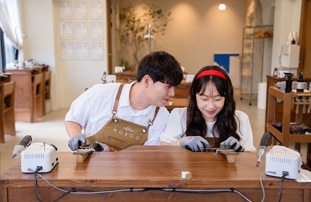 Hongdae Couple Ring Making Class