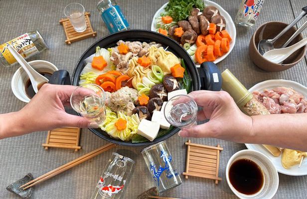 Cook Like a Sumo Wrestler! Chanko Nabe & Sake Tasting Class