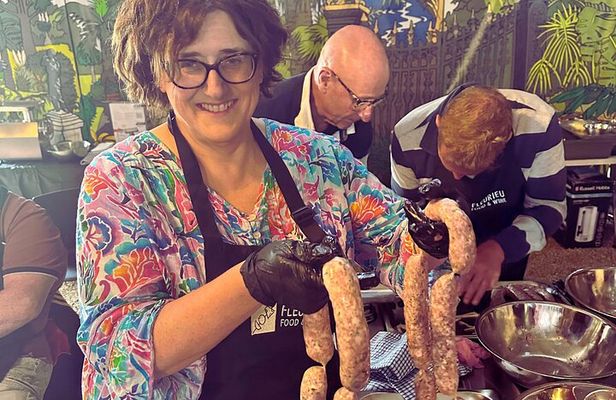 Sausage Making Masterclass and Lunch at Bungala House