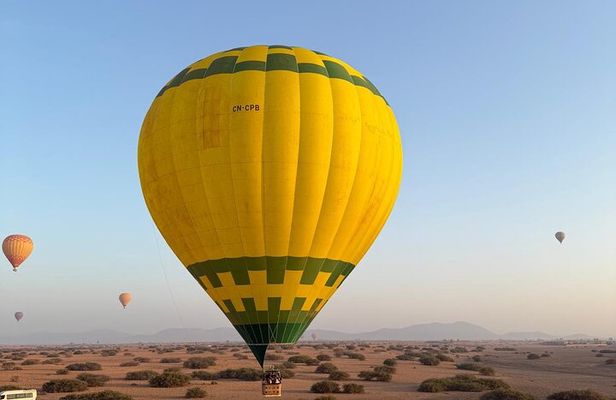 Marrakesh balloon in small group at sunrise
