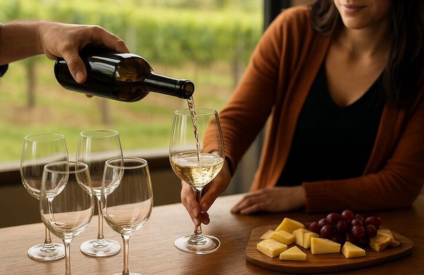 Wine, Cheese, Chocolate 6 Hour Tasting Tour with Lunch 