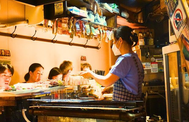Tokyo Shinjuku Food & Izakaya Tour: Sake, Skewers + More