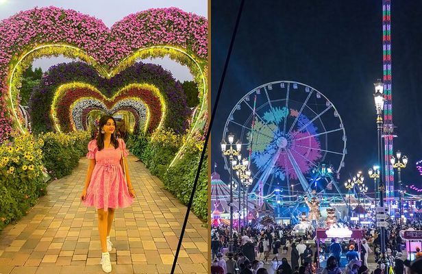Miracle Garden and Global Village Private Tour - Dubai