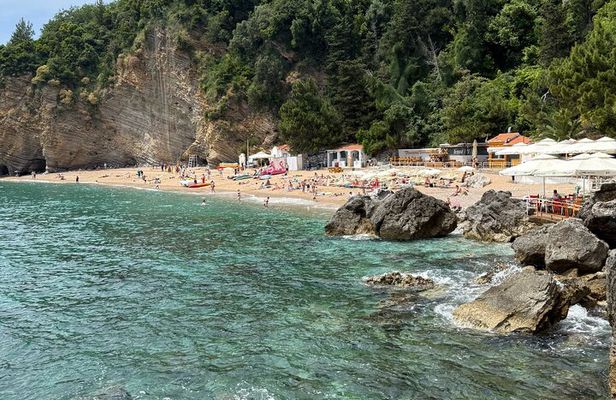 Durrës and Golem Day Tour of Montenegro Budva and Sveti Stefan