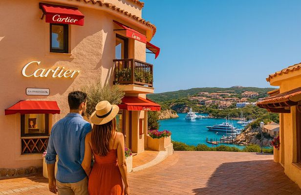 Small Group Costa Smeralda : Porto Cervo & San Pantaleo + Pickup