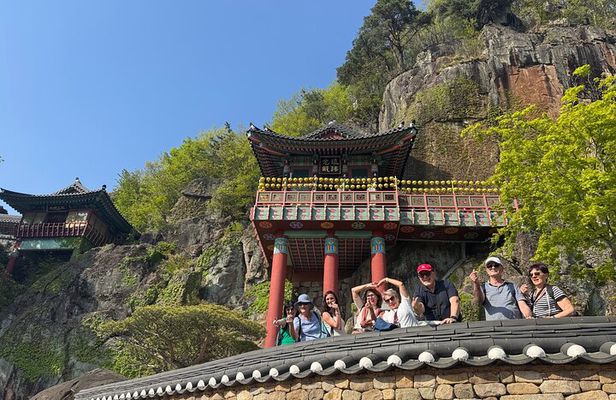 Gurye, Temples of Mt. Jirisan(Hwaeomsa, Saseongam)& Seomjin River