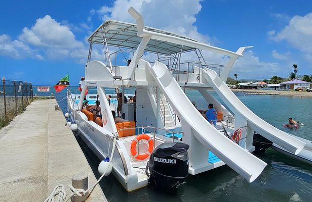 Private Half Day with Waterslide Boat