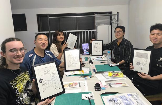 Manga Drawing Workshop in Tokyo and Manga History