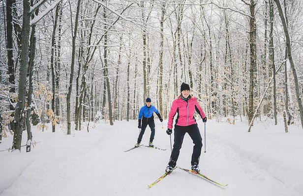 Cross Country Ski Introduction at Camp Mercier
