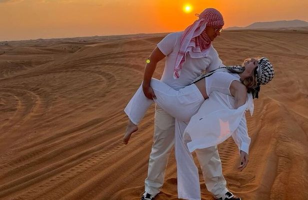 VIP Red Dunes Desert Safari Dubai - Dinner, Camel, Shows & Pickup