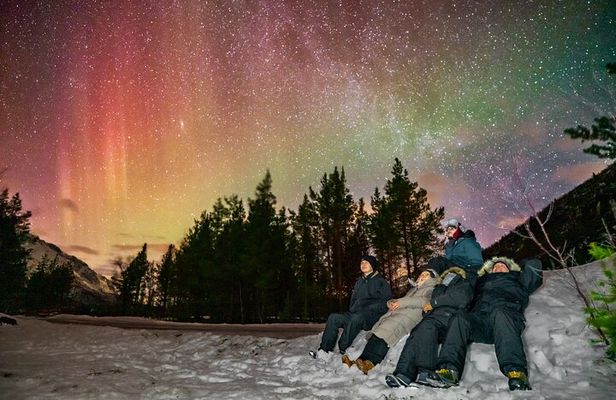 Small Northern Lights Tour Max 8 Guests Pickup and Photography