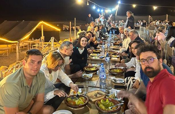 Agafay Sunset Camel Ride & Dinner Under the Stars from Marrakech