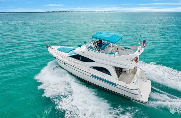 50ft Miller Blue | Miami Yacht Rental | 3 to 6 Hours | 13 Ppl