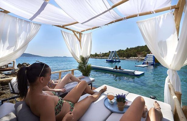 Blue Lagoon, Trogir & Underwater Museum Half Day Tour from Split