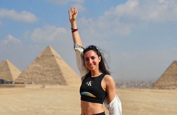 Full-Day Tour Giza Pyramids and Grand Museum Adventure