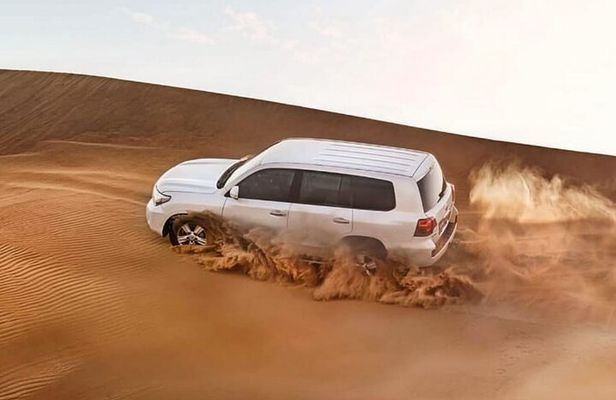 Luxury Abudhabi Morning and Evening Desert Safari 