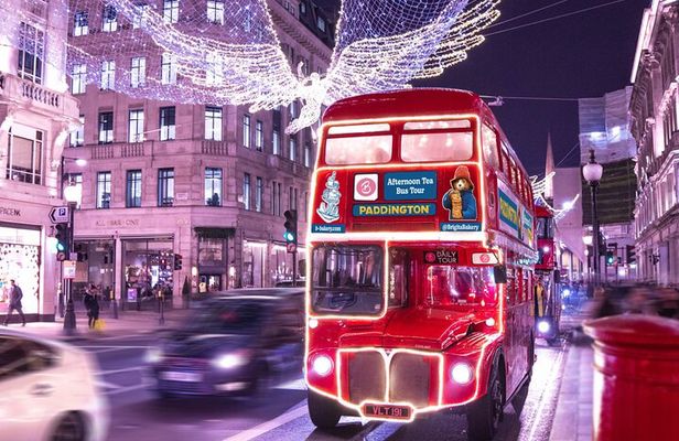 Paddington Bear - Christmas Afternoon Tea Bus Tour in London