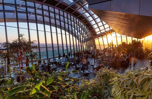 Sky Garden Access Ticket + 2 Course Breakfast at Larch Restaurant