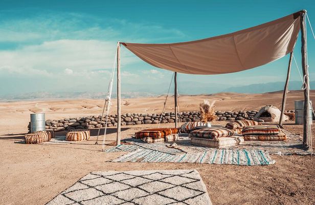 Agafay Desert Full-Day Tour Lunch, Dinner & Night Fiesta