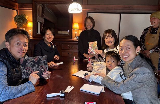 Make your Goshuin Stamp Book in Kamakura Retro Café