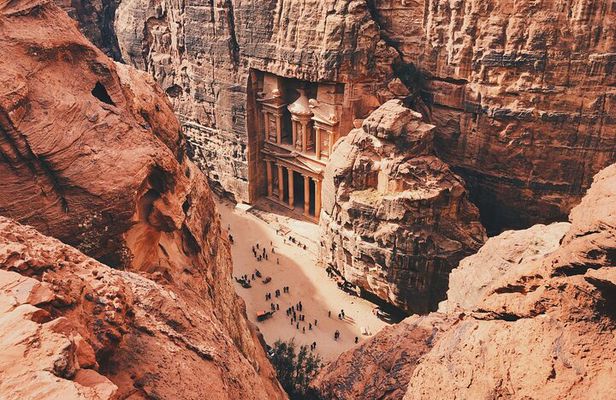 2 Day Private Tour Petra Wadi Rum Camping and Dead Sea