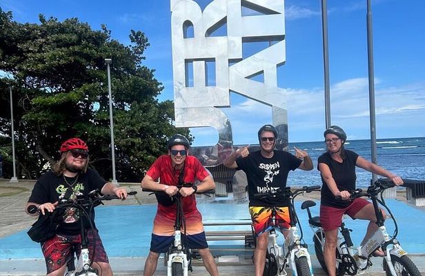 Puerto Plata Electric Bicycle City Tour.