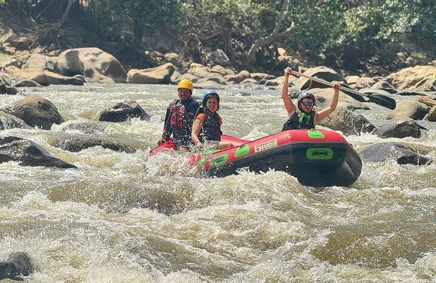 Morning Adventures Raft and Bamboo Combo with Scenic Cafe