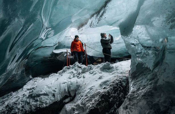 Golden Circle and Ice Cave Tour in Monster Truck from Reykjavik