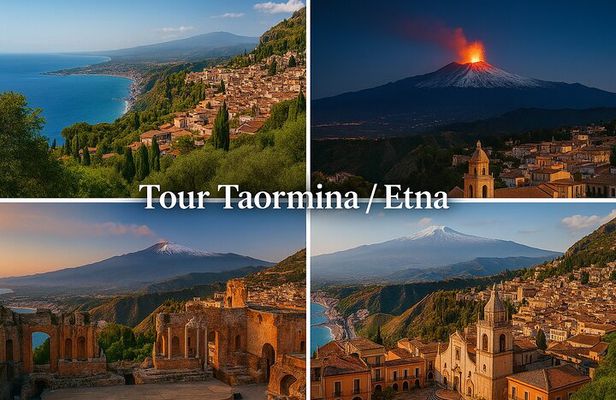 Private Etna & Taormina Day Tour from Palermo