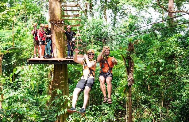 Sky Rock High Thrill Rainforest Zipline Adventure from Khao Lak