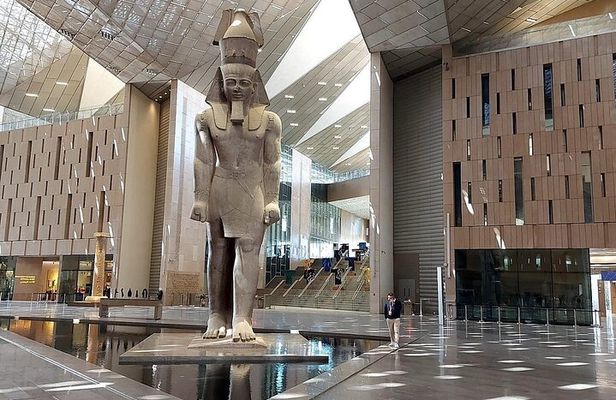 VIP Private tour Grand meusem(GEM)& Felucca ride & bazaar & Lunch