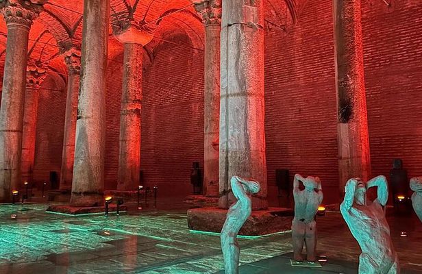 Basilica Cistern Night Entry Ticket and Audio Guide