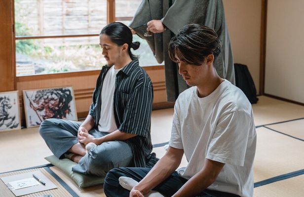 Tokyo Zen Meditation, Calligraphy, and Tea Experience