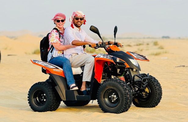Abu Dhabi Desert Safari With 30 Mins ATV Bike Ride