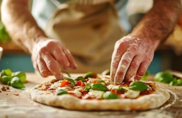 Pizza and Cannolo Making by the Sea