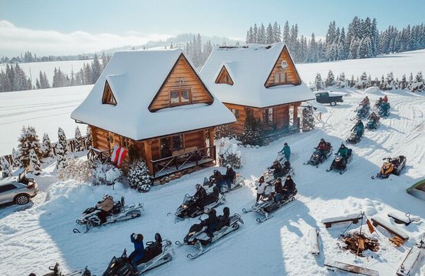 Krakow to Zakopane: Snowmobiles, Hot Springs and Tasting Fun Tour