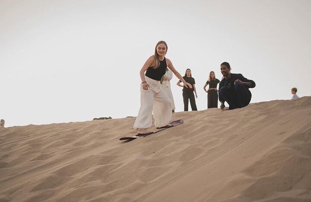 Sandboarding Adventure in Timlalin Dunes 