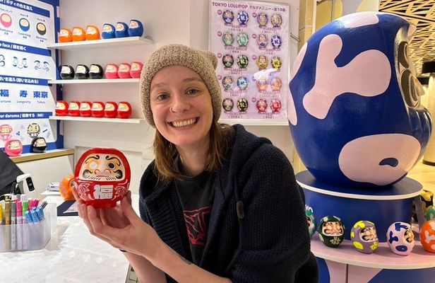 Tokyo: Make Your Own Daruma - Japanese Good Luck Charm